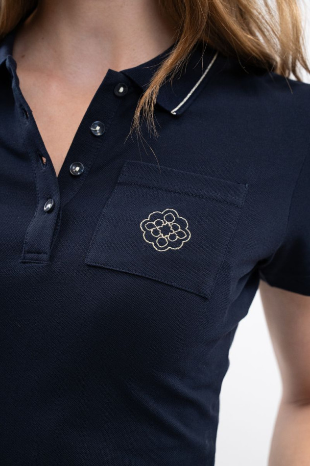 Gasparine Women's Polo Versailles - Marine (Navy)