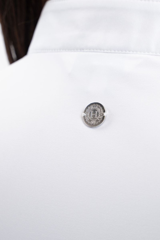 Shine Wedstrijdpolo - Wit