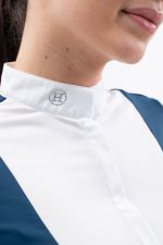 Shine Polo de concurso - Azul Lagoa Shine Polo de concurso - Azul Lagoa