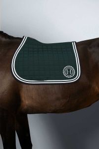 Tapis De Selle TuffRider Carré Vert Clair - Scolarisation Entraînement Saut - Occasion
