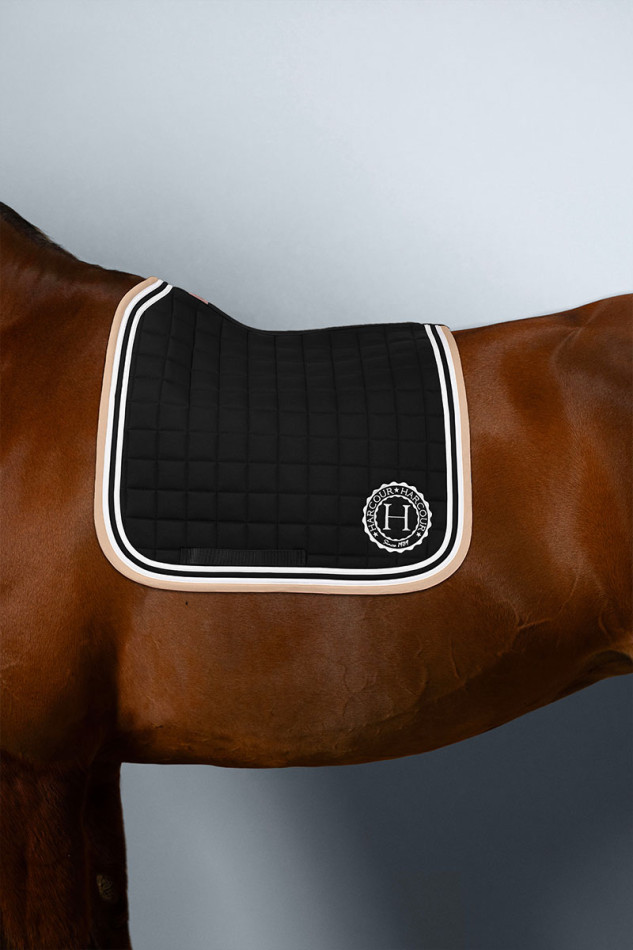 Soft Saddle Pad - Noir (Black) Soft Saddle Pad - Noir (Black)