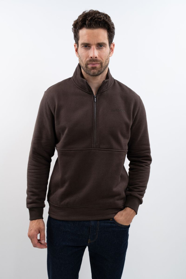Swabo Sweatshirt Mann - Cacao (Dark brown)