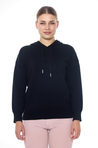 Santa Sweat Femme - Noir (Black)