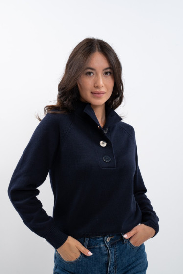Alice Women's Sweater - Navy