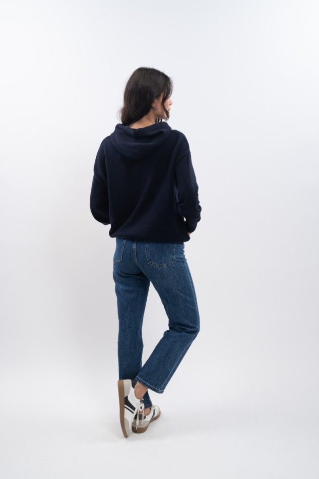 Aurelia Sweat maille Feminino - Marine (Navy)