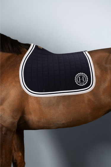 Soft Tapis de selle - Navy/Light pink