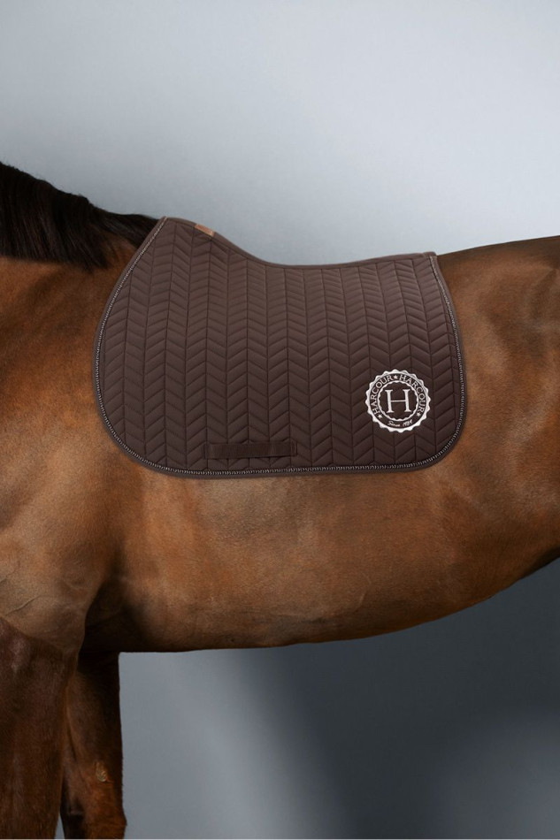 Alaska Saddle Pad - Cacao (Dark brown)