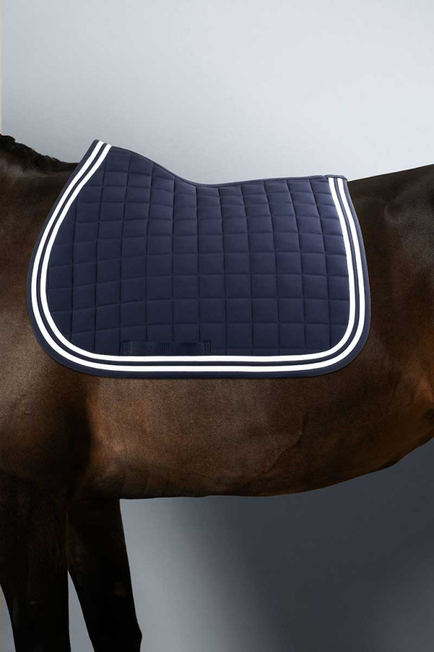 Tapis de selle FULL - Noir - Velours - Dressage Tapis de selle FULL - Noir - Velours - Dressage