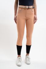 Jaltika Pantalon équitation fix system grip - Abricot (Apricot) Jaltika Pantalon équitation fix system grip - Abricot (Apricot)