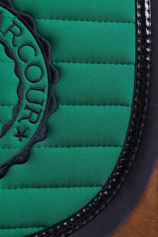 Karembar Rider saddle pad - Emerald Green