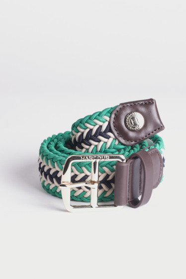 Banko Elastic belt- Emerald Green