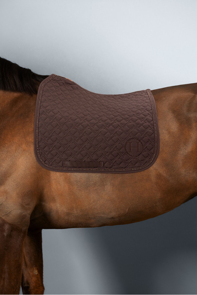 Saphir Saddle Pad - Cacao