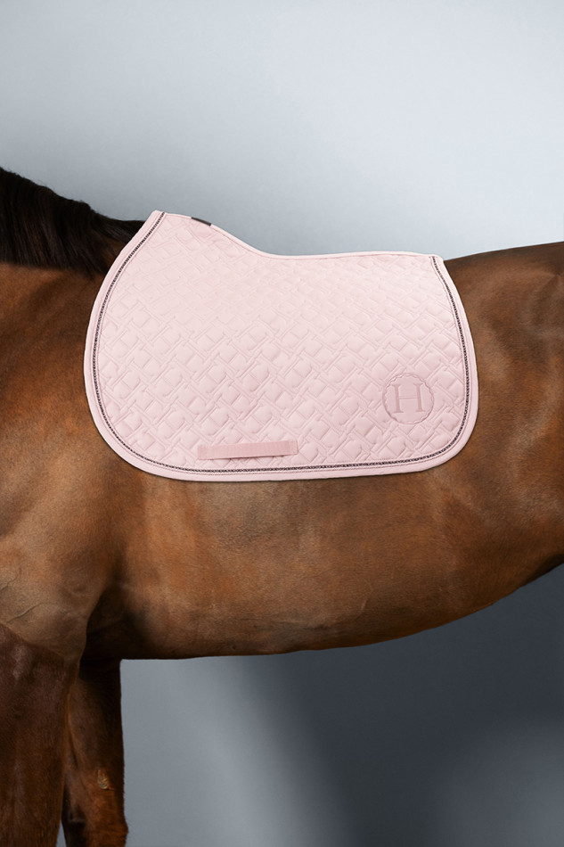 Saphir Saddle Pad - Pivoine