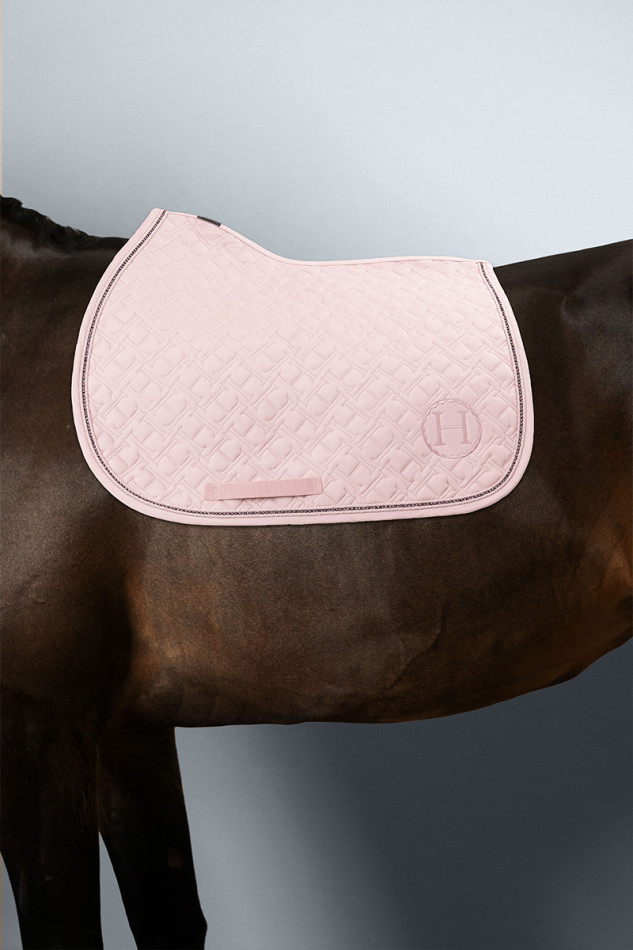 Saphir Saddle Pad - Pivoine