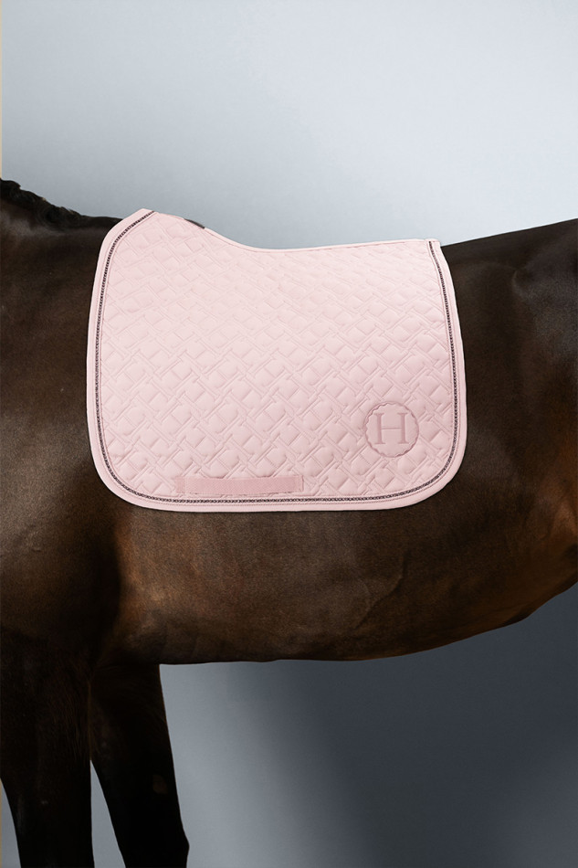 Saphir Saddle Pad - Pivoine