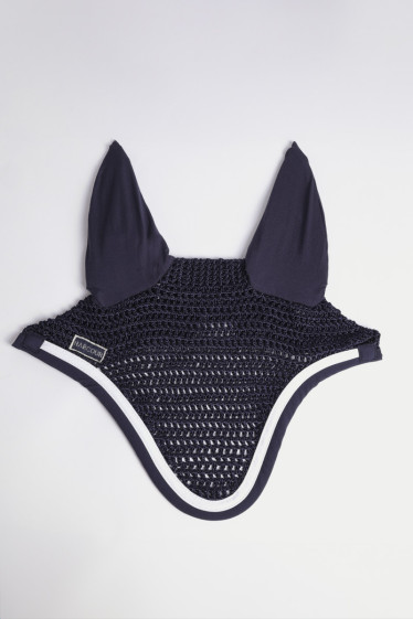 Feeby Horse bonnet - NavyWhite