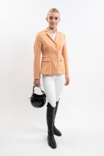 Jismy Veste de Concours Femme - Abricot (Apricot) Jismy Veste de Concours Femme - Abricot (Apricot)
