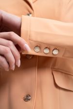 Jismy Veste de Concours Femme - Abricot (Apricot) Jismy Veste de Concours Femme - Abricot (Apricot)