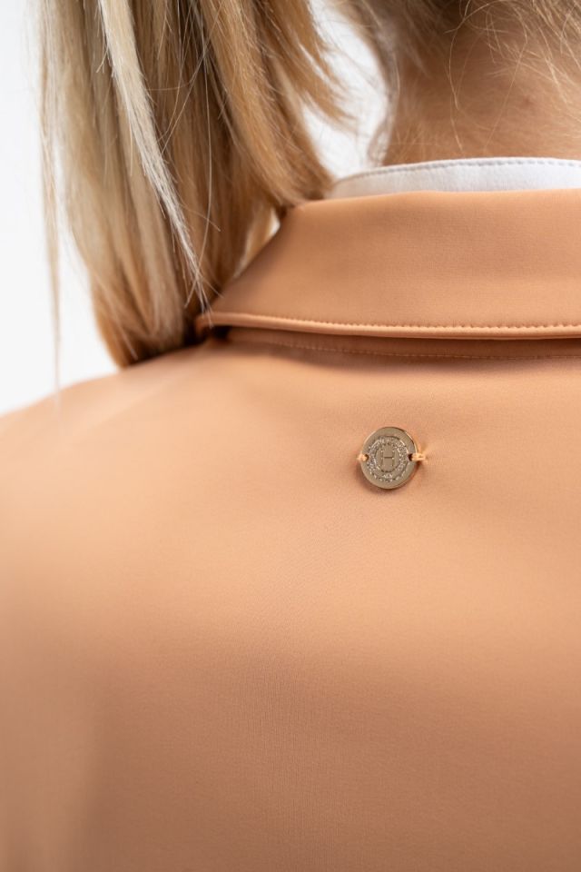 Jismy Veste de Concours Femme - Abricot (Apricot)