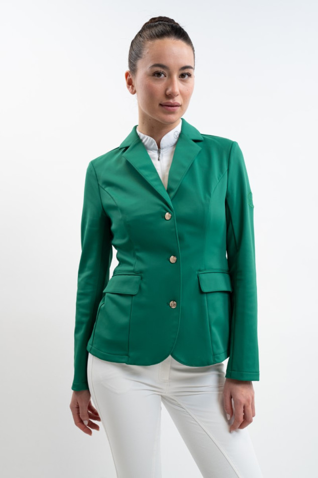 Chaqueta de carreras Jismy para mujer - Verde esmeralda Chaqueta de carreras Jismy para mujer - Verde esmeralda