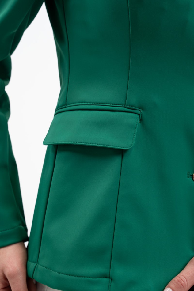 Jismy Casaco de Concurso Mulher - Emerald Green Jismy Casaco de Concurso Mulher - Emerald Green