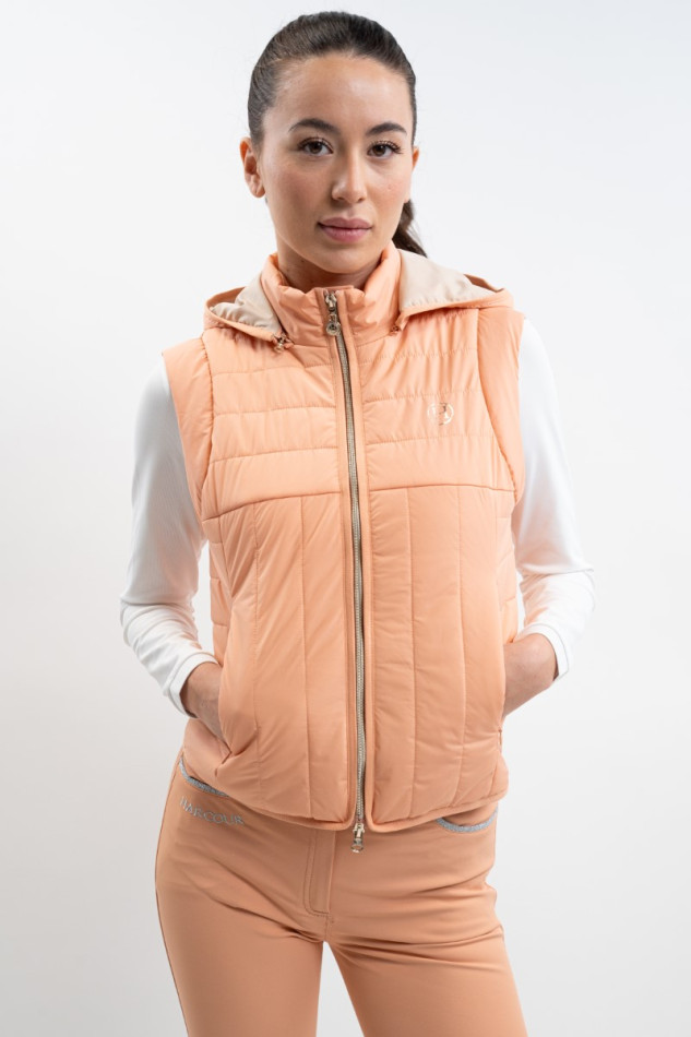 Berla Ärmellose Jacke Damen - Apricot (Apricot) Berla Ärmellose Jacke Damen - Apricot (Apricot)