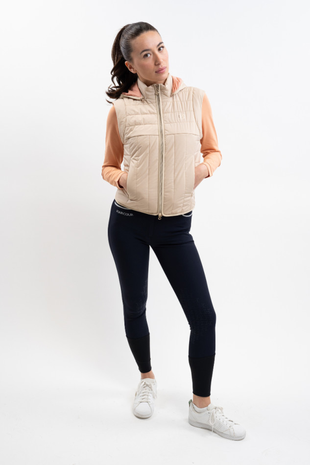 Berla &Auml;rmellose Damenweste - Lin (Linen)