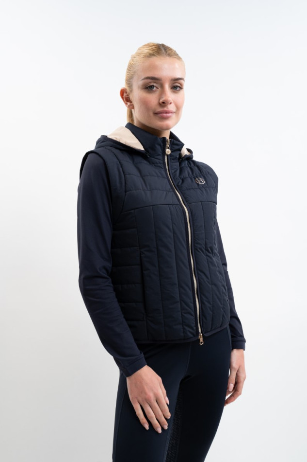 Berla &Auml;rmellose Jacke Damen - Marine (Navy)