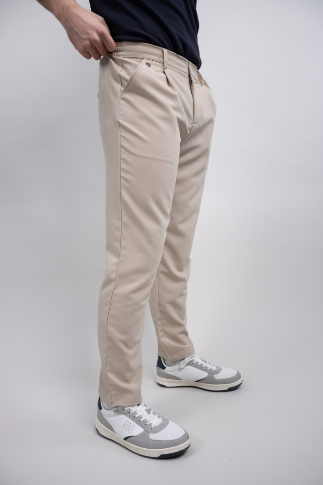Bruno Pantalon Chino Homme Summer 24 - Sable (Sand) Bruno Pantalon Chino Homme Summer 24 - Sable (Sand)