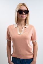 Peach Polo Mulher - Abricot (Apricot) Peach Polo Mulher - Abricot (Apricot)