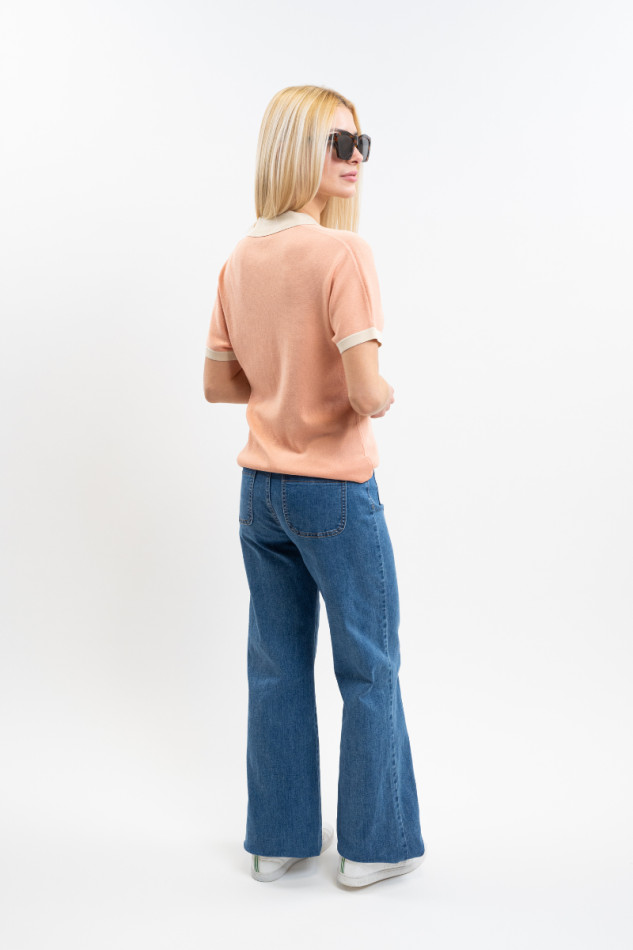 Peach Polo Mujer - Abricot (Apricot)