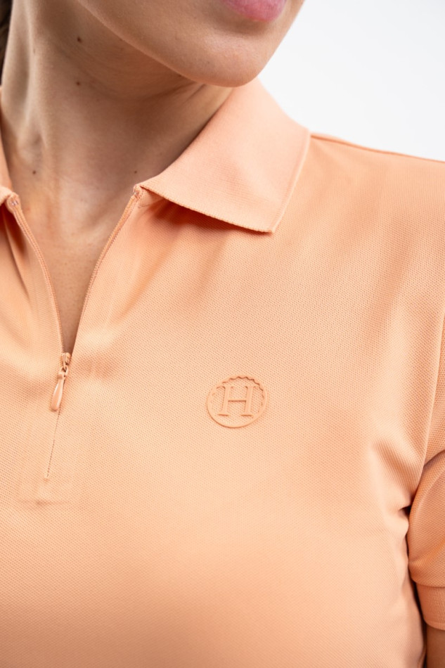 Popsy Polo SS Women - Apricot