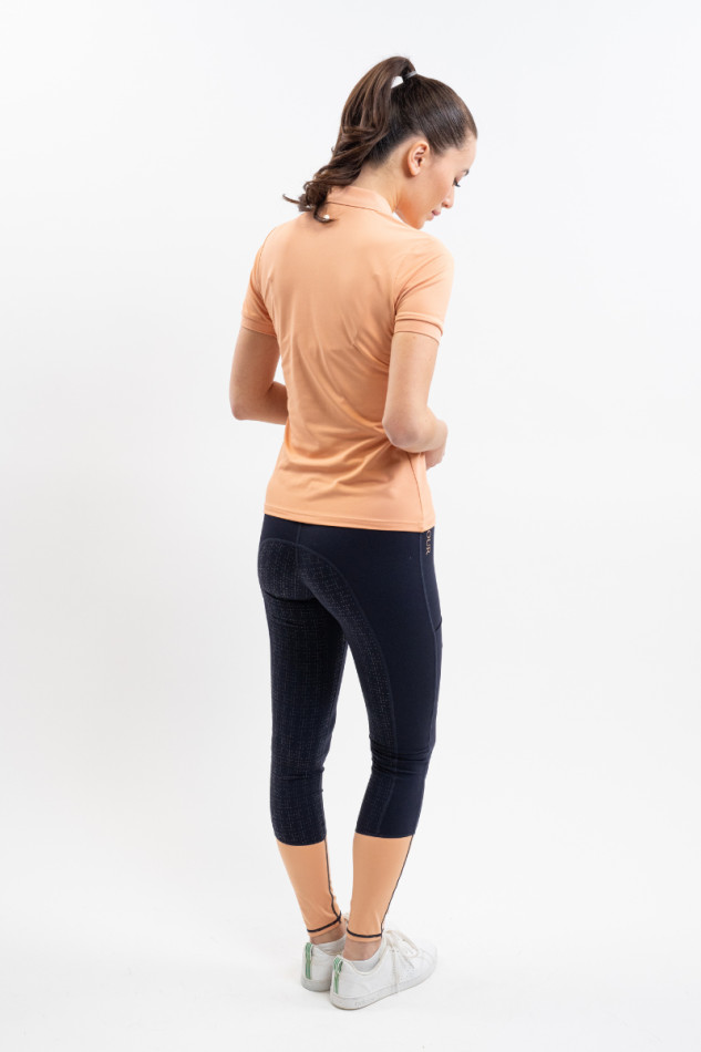 Popsy Polo SS Women - Apricot