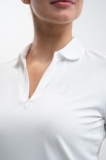Popsy Polo SS Women - White Popsy Polo SS Women - White