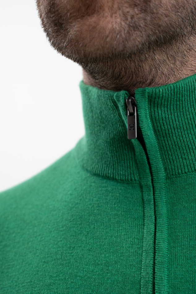 Parmo Pull Homme - Emerald Green