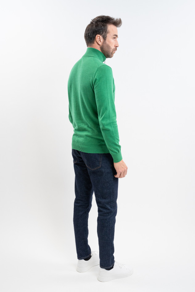 Parmo Pull Homme - Emerald Green
