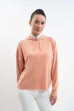 Plume Sudadera con capucha Mujer - Abricot (Apricot) Plume Sudadera con capucha Mujer - Abricot (Apricot)