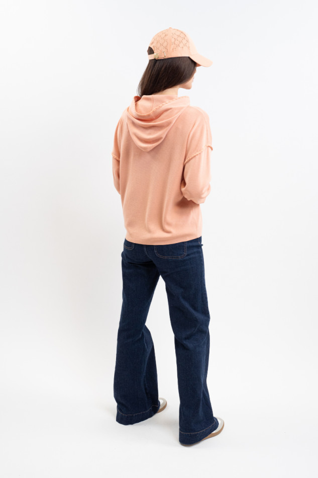 Plume Sudadera con capucha Mujer - Abricot (Apricot)