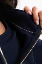 Louise Felpa con zip Donna Versailles - Marine (Navy) Louise Felpa con zip Donna Versailles - Marine (Navy)