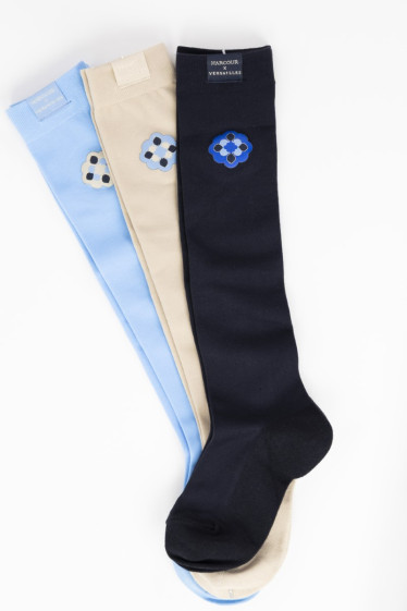 Alienor Versailles Socks - Navy/Versailles blue
