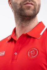 Dranse Polo Homme SWISS EQUESTRIAN FRIENDS - Rouge (Red) Dranse Polo Homme SWISS EQUESTRIAN FRIENDS - Rouge (Red)