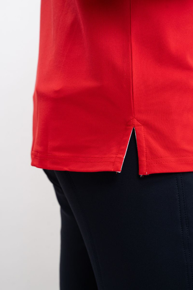 Dranse Polo Homme SWISS EQUESTRIAN FRIENDS - Rouge (Red)