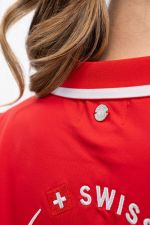 Douve Polo Femme SWISS EQUESTRIAN FRIENDS - Rouge (Red) Douve Polo Femme SWISS EQUESTRIAN FRIENDS - Rouge (Red)