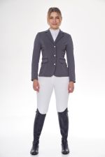 Jismy Wedstrijdjas Dames - Anthracite Grey Jismy Wedstrijdjas Dames - Anthracite Grey