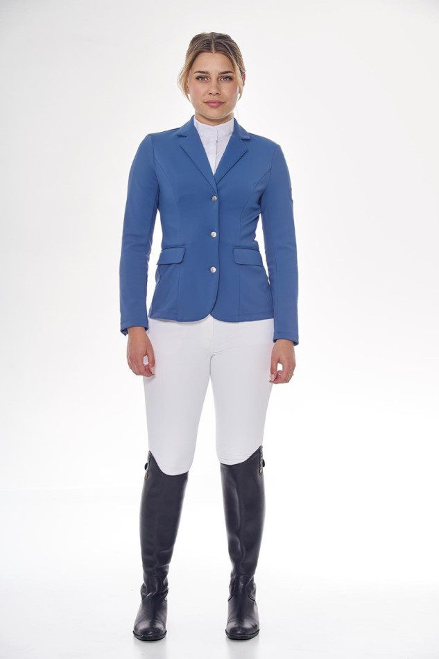 Jismy Women's Racing Jacket - Steel Blue