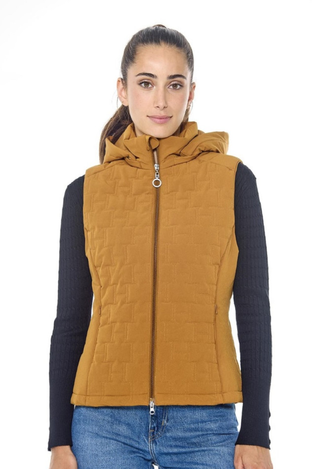 Bernie Gilet sans manches Femme - Golden Yellow