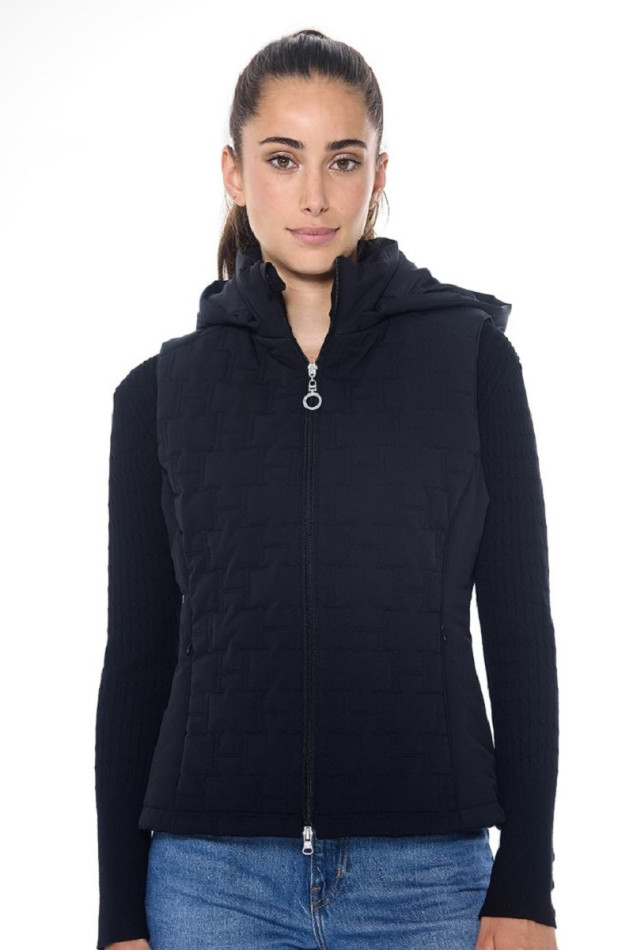 Bernie &Auml;rmellose Weste Damen - Noir (Black)