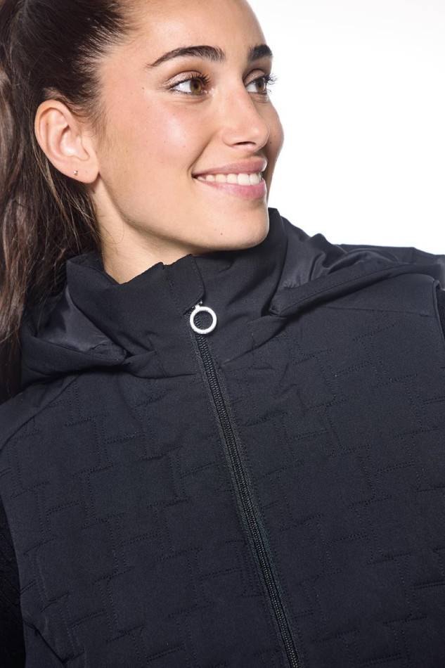 Bernie &Auml;rmellose Weste Damen - Noir (Black)
