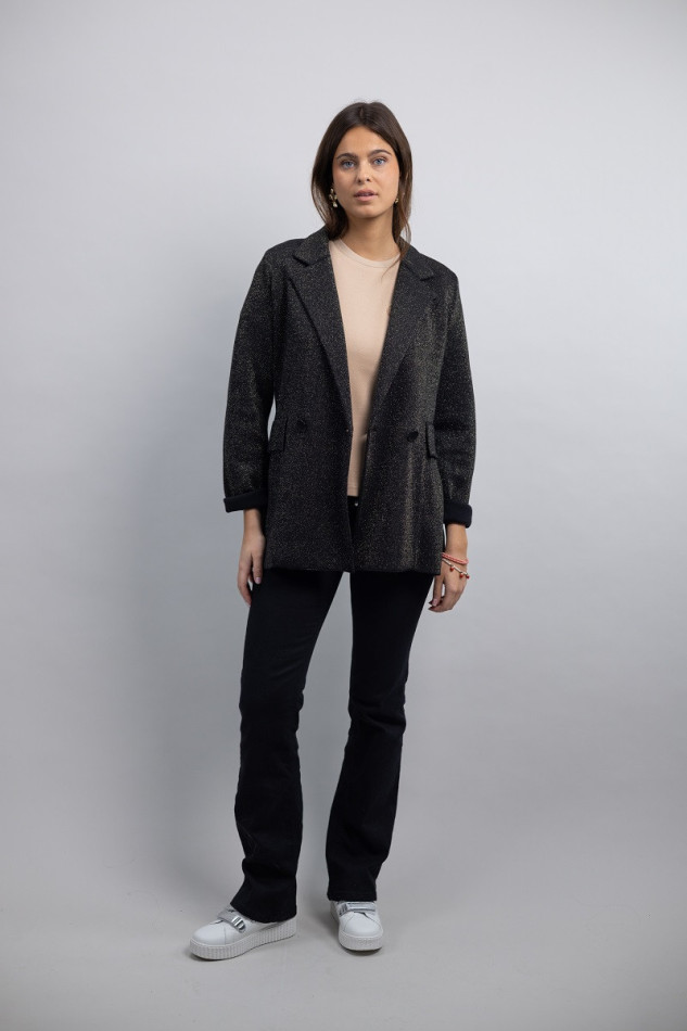 Joba Tailored Jacket - Black Gold