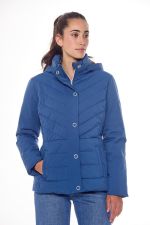 Parka para mujer Jolina - Azul acero Parka para mujer Jolina - Azul acero
